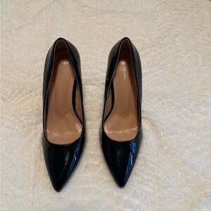 PrettyLittleThing Black Heels Sleek Minimalist Design